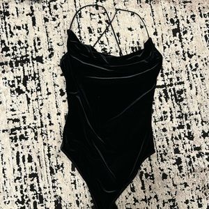 Abercrombie & Fitch Velvet Bodysuit